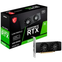 Placa de Vídeo MSI GeForce RTX 3050 Low Profile 6GB GDDR6 96 bits - 912-V812-023