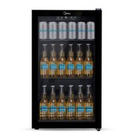 Cervejeira Midea 96Litros Flex 3 em 1 Vidro Triplo Painel Touch 220V Preto - BCA10P2