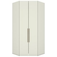 Canto Closet Modulado 2 Portas 241x110 cm Seletto Areia Henn