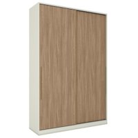 Guarda Roupa Modulado 2 Portas 241x159 cm Seletto Areia Jequitiba Henn
