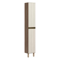 Paneleiro 2 Portas 221X35cm MDF Kali 12228 Carvalho Toq Bianco Toq Nicioli