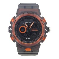 Relógio Masculino Relógio Tuguir AnaDigi TG30415 Cinza e Laranja