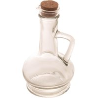Galheteiro Garrafa de Vidro Azeite Pote Tampa Rolha 230ml Lyor de Mesa Condimento