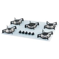 Cooktop a G&aacute;s 5 bocas Mesa Vidro Fischer 1642
