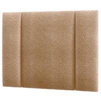 Cabeceira Modulada Solteiro 90 cm Com Led Boucle Bege Milani Store