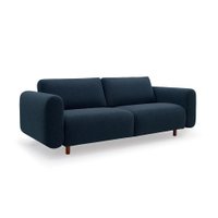 Sofá 3 Lugares Vicenzo Linho Azul 240 cm