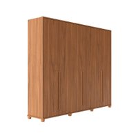 Guarda-Roupa Casal com Espelho Rockford 6 Portas 6 Gavetas Canela Guarda-Roupa Casal com Espelho Rockford 6 Portas 6 Gavetas Canela