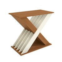 Base para Mesa de Jantar Graviola Canela e Off White