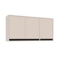 Armário Aéreo Koya 3 Portas Creme