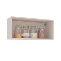 Armário Aéreo Koya 1 Porta Creme