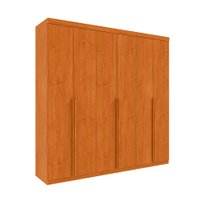 Guarda-Roupa Casal Joinville sem Pés 6 Portas 4 Gavetas Cinamomo