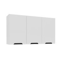 Armário Aéreo Meena 3 Portas Branco