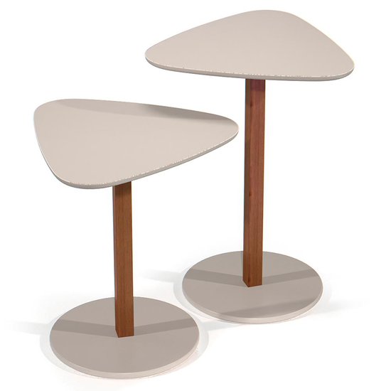 Mezanino Lateral Organico Sala De Estar Paris Off White Nature Tebar