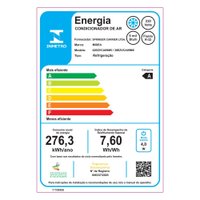 Ar-Condicionado Split Inverter 9000 BTUs Midea AI Ecomaster High Wall Só Frio 42EZVCA09M5/38EZVCA09M5 220V