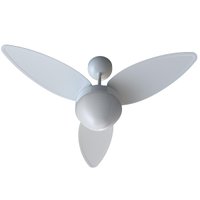 Ventilador de Teto Ventisol Aires 3 Pás 105CM Bivolt Branco