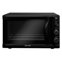 Forno Elétrico de bancada Preto Mueller 50 litros e Vidro Duplo MFB50F