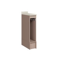 Balcão de Cozinha Modulado c/ Tampo Malta 2629 c/ Porta Toalha 20cm Duna - Carraro