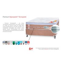 Colchão Solteiro Espuma Molas Tecnopedic Premium Niponpedic (88x188x32) - Castor