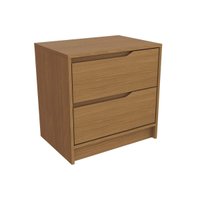 Mesa Cabeceira R261 c/ 3 Gavetas Canela - Kappesberg