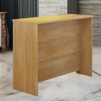 Bancada de Cozinha lha Gourmet Marrom Furnas - Valdemóveis