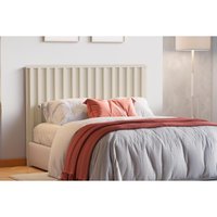 Painel Cama Box Madeirado Cabeceira Vitoria Casal/Queen Off White - Europa
