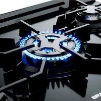 Fogão Brastemp 5 Bocas Com Mesa de Vidro Turbo Chama e Timer - BFS5XAR - Bivolt