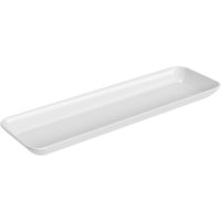 Kit 50 Petisqueiras 31,5x9,5x3cm Brancas Prato Coza Porções