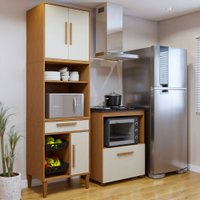 Cozinha Compacta4 Portas 1 Gaveta João Pessoa  - Panorama Móveis