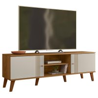 Rack Bancada Para TV 65 Pol 160 cm Denv Nature Off White PLLA