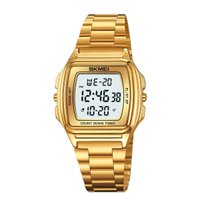 Relógio Unissex Relógio Skmei Digital 2239 Dourado