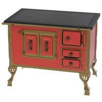 Fogao a Lenha Venax GII n 2 Colonial Premium Vermelho SE