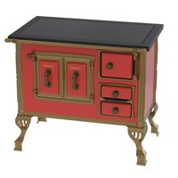 Fogao a Lenha Venax GII n 1 Colonial Premium Vermelho SE