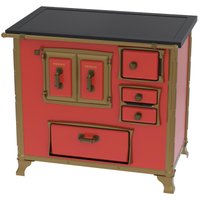 Fogao a Lenha Venax GII n 2 Renaissance Premium Vermelho SE