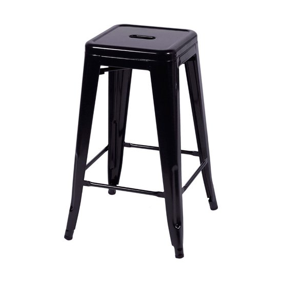 Banqueta OR-6607ALTA 77cm em A&ccedil;o Pintura Ep&oacute;xi OR Design