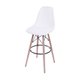 Banqueta OR-6619 em Polipropileno e Base de Madeira OR Design
