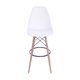Banqueta OR-6619 em Polipropileno e Base de Madeira OR Design