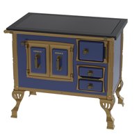 Fogao a Lenha Venax GII n 1 Colonial Premium Azul SE