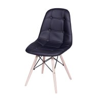 Cadeira OR-1110 Boton&ecirc;s Capa em Poliuterano com Base de Madeira OR Design