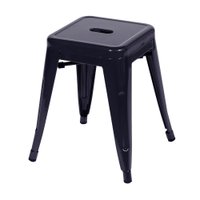 Banqueta OR-6607 Baixa em A&ccedil;o com Pintura Ep&oacute;xi OR Design