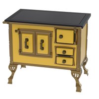 Fogao a Lenha Venax GII n 1 Colonial Premium Amarelo SE