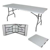 Mesa Dobrável Gallant Vira Maleta Portátil 1,80m com Alça (GMD22A01A-BR)