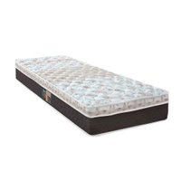 Colchão Twin Size Molas Ensacadas Pocket Híbrido Class Euro Pillow (100x200x25) - Castor
