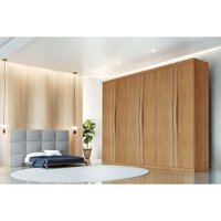 Guarda Roupa Casal 6 Portas e 6 Gavetas Linea Naturale - Rufato