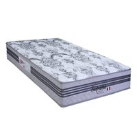 Colchão Solteiro Molas Supremo Gray (88x188x25) - Paropas