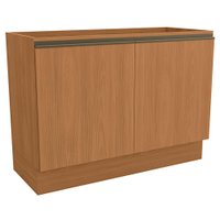 Balcao Pia Sem Tampo 2P 120 cm MDP Maxxi G745 Canela Kappesberg