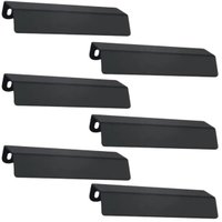 Kit 6 Puxadores Alça de Sobrepor Preto PV22 para Móveis Armá
