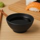 Bowl 120ml Preto Coza Plástico Molheira Sunomono Shimeji Red
