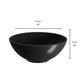 Bowl 120ml Preto Coza Plástico Molheira Sunomono Shimeji Red