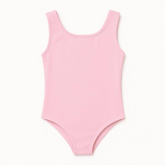 Collant Regata Infantil com Forro Bailarina Poliamida T -  Rosa