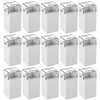 Kit 15 Saleiros de Mesa Porta Sal 5x4x8cm Pimenteiro 70ml Co